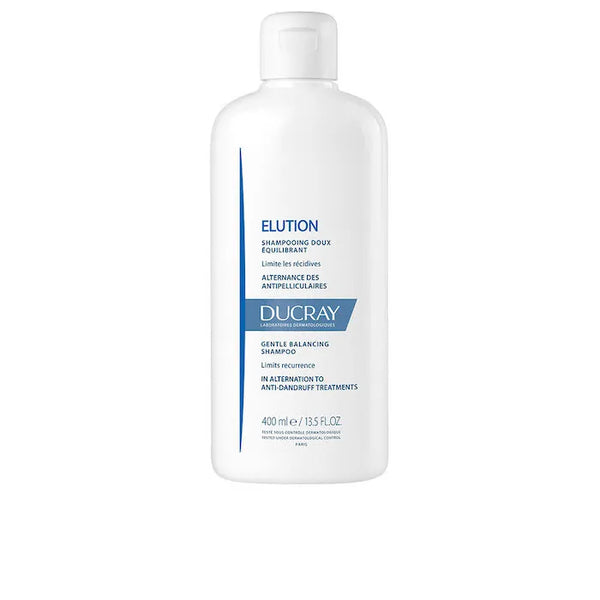 Ducray Elution Shampooing Rééquilibrant Doux Antipelliculaire 400ml - Batty Beauty