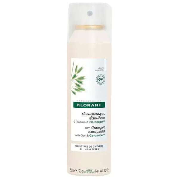 Klorane A LA Leche de Avena Champú Seco Extrasuave 150ml - Batty Beauty