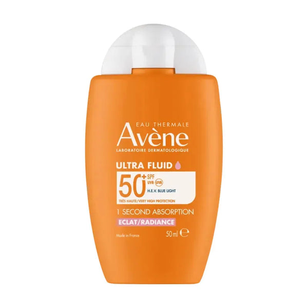 Avène Ultra Fluide Éclat Spf50+ 50ml - Batty Beauty