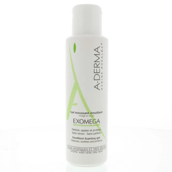 A-Derma A Derma Exomega Gel Limpiador Emoliente Cara y Cuerpo 500ml - A-DERMA