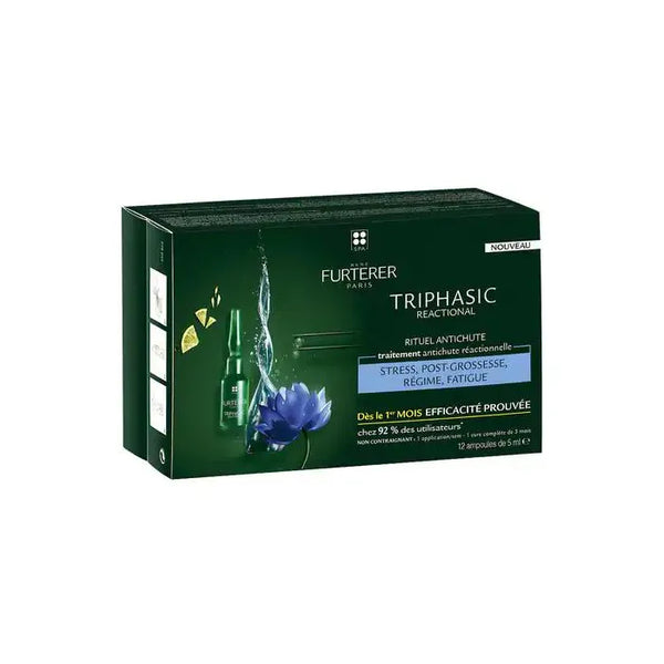 Rene Furterer Triphasic Reactional Anti-Fall Treatment 12x5ml - Batty Beauty