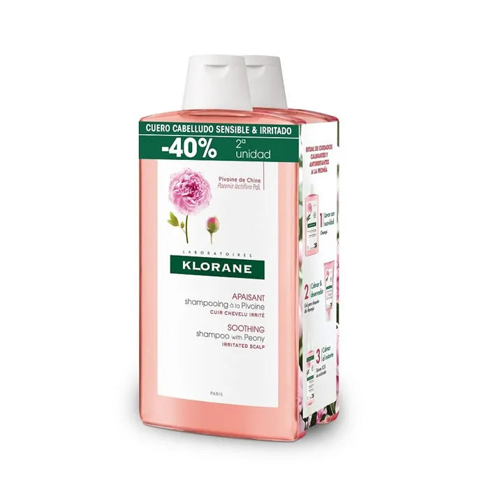 Klorane Duplo Shampoing Pivoine