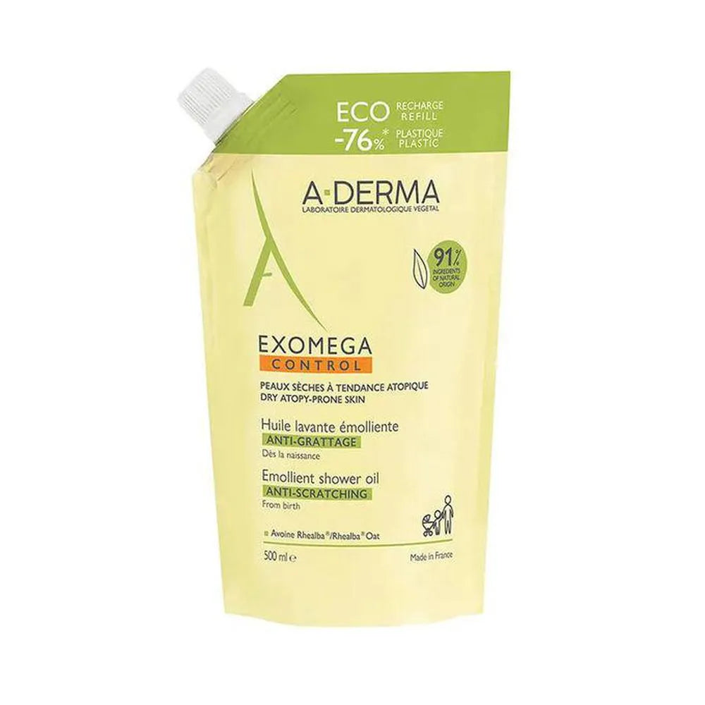 A-Derma Exomega Control Huile Nettoyante Émoliente