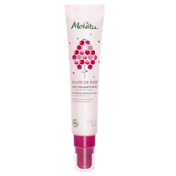 Melvita Pulpe de Rose Soin Repulpant Éclat 40ml - Batty Beauty