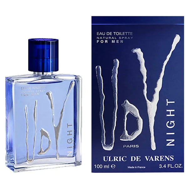 Ulric De Varens Night For Men Eau De Toilette Vaporisateur 100ml - ULRIC DE VARENS