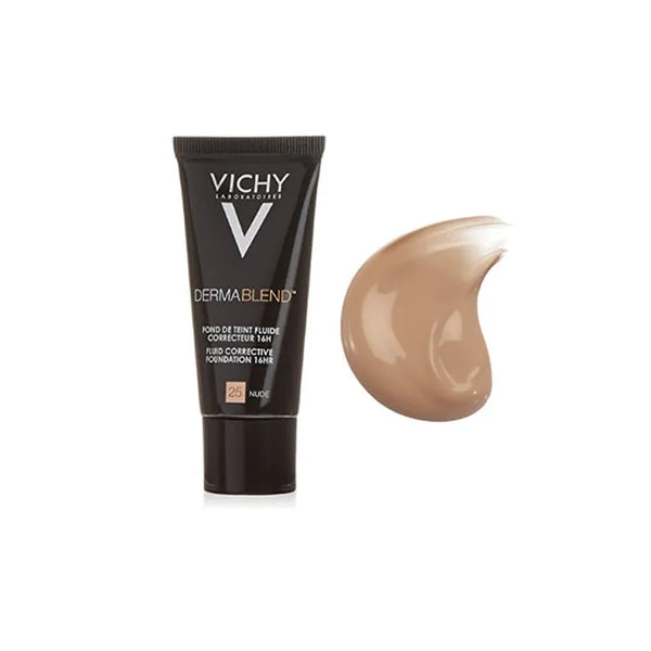 Vichy Dermablend Fond De Teint Correcteur 16h 25 Nude 30ml - Batty Beauty