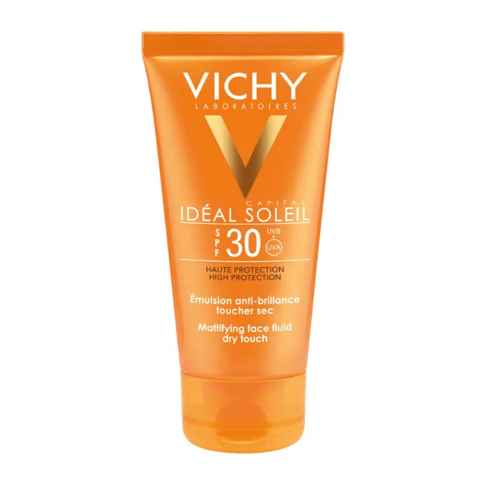 Vichy Ideal Soleil Émulsion Anti Brillance Toucher Sec Spf30