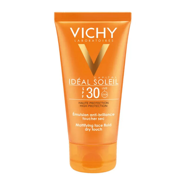 Vichy Ideal Soleil Émulsion Anti Brillance Toucher Sec Spf30 50ml - Batty Beauty