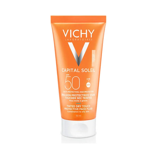 Vichy Capital Soleil Crème Onctueuse Perfectrice De Peau Spf50 50ml - Batty Beauty