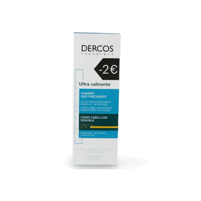 Vichy Dercos Ultra Soothing Shampoo for Dry Hair