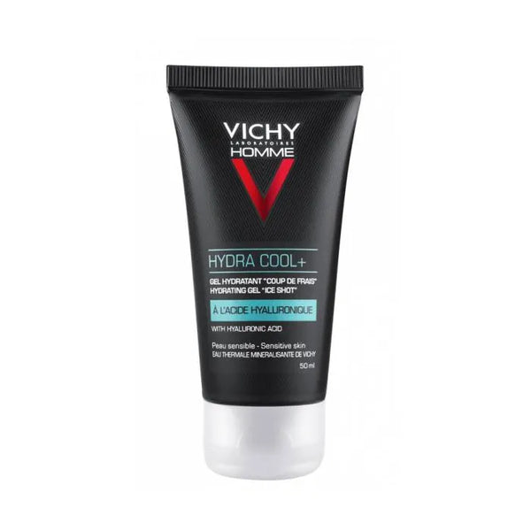 Vichy Homme Hydra Cool+ Gel Hydratant Visage Et Yeux 50ml - Batty Beauty