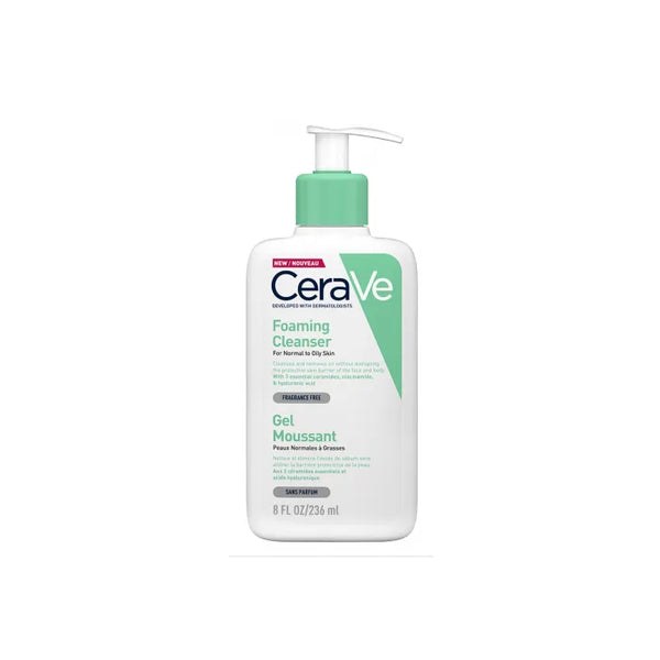 Cerave Gel Nettoyant Moussant 236ml - CERAVE