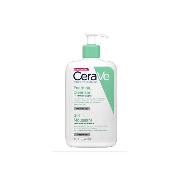 Cerave Gel Nettoyant Moussant 473ml - CERAVE