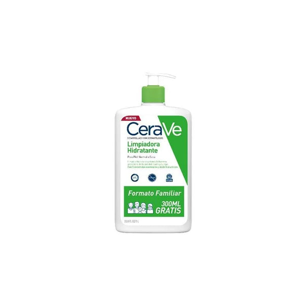 Cerave Crème Lavante Hydratante Peaux Normales À Sèches 1l - CERAVE