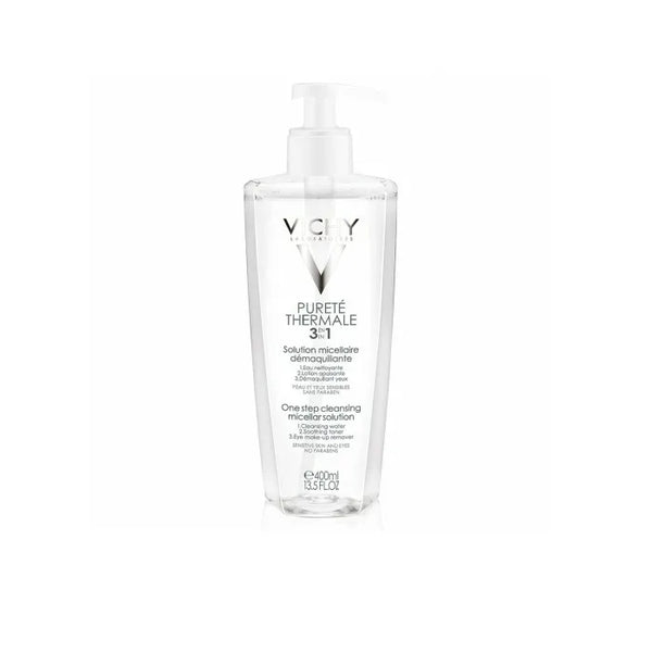 Vichy Pureté Thermale Lait Micellaire Minéral Peau Sèche 400ml - Batty Beauty