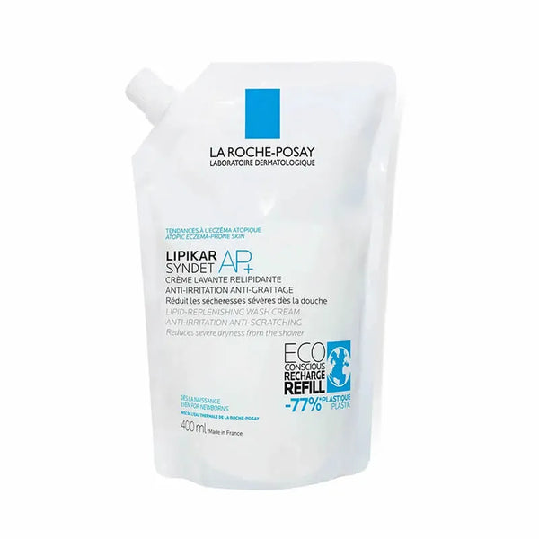La Roche-Posay Lipikar Crème Lavante Nourrissante Peaux Eczématées Atopiques 400ml - Batty Beauty