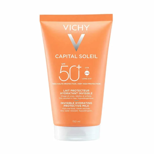 Vichy Capital Soleil Invisible Hydrating Protective Milk SPF50+ 150ml - Batty Beauty