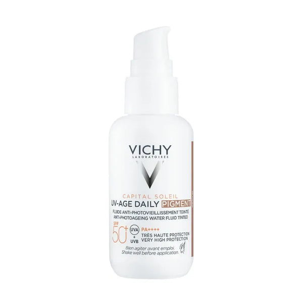 Vichy Capital Soleil UV-Age Fluide Quotidien Medium Spf50 40ml - Batty Beauty