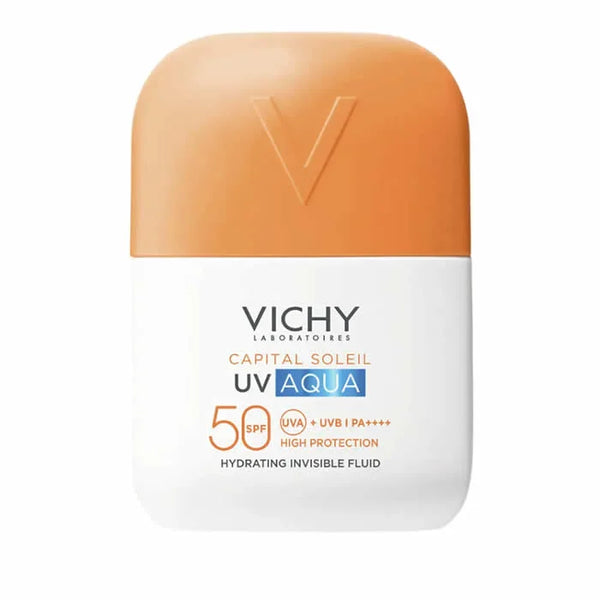 Vichy Capital Soleil UV Aqua Hydrating Invisible Fluid Spf50+ 50ml - Batty Beauty
