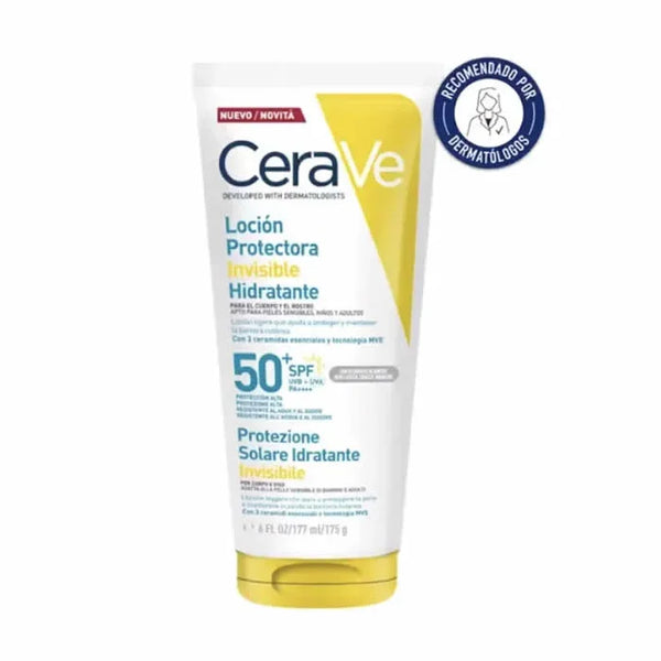 CeraVe Invisible Hydrating Protective Lotion Spf50+ 177ml - CERAVE