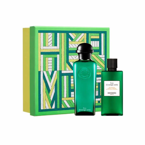 Hermès Eau D'Orange Verte Eau De Cologne Coffret 2 Produits 100ml - Batty Beauty