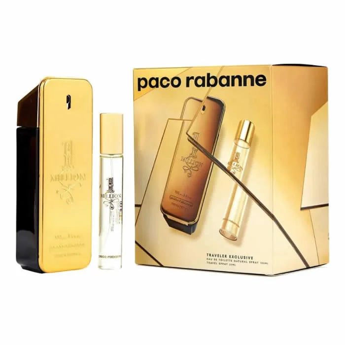 Paco Rabanne One Million Eau De Toilette Spray 100ml Coffret 2 Produits