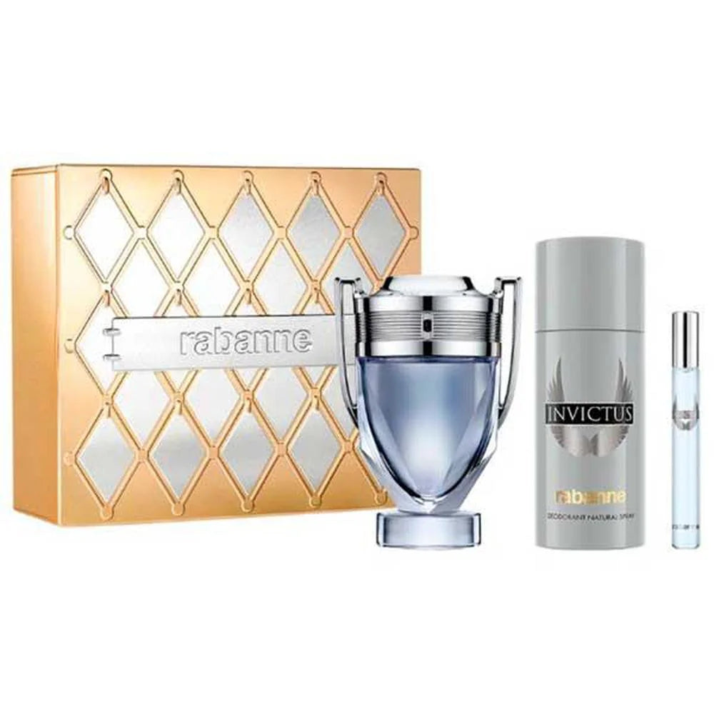 Paco Rabanne Estuche Invictus Eau De Toilette Desodorante Eau De Toilette