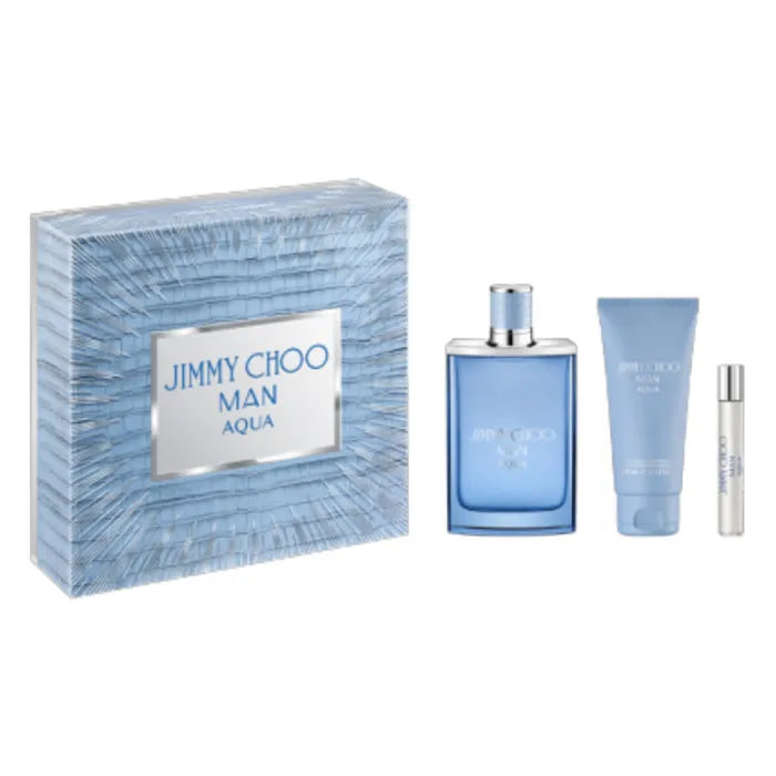 Jimmy Choo Man Aqua Eau De Toilette Coffret 3 Produits