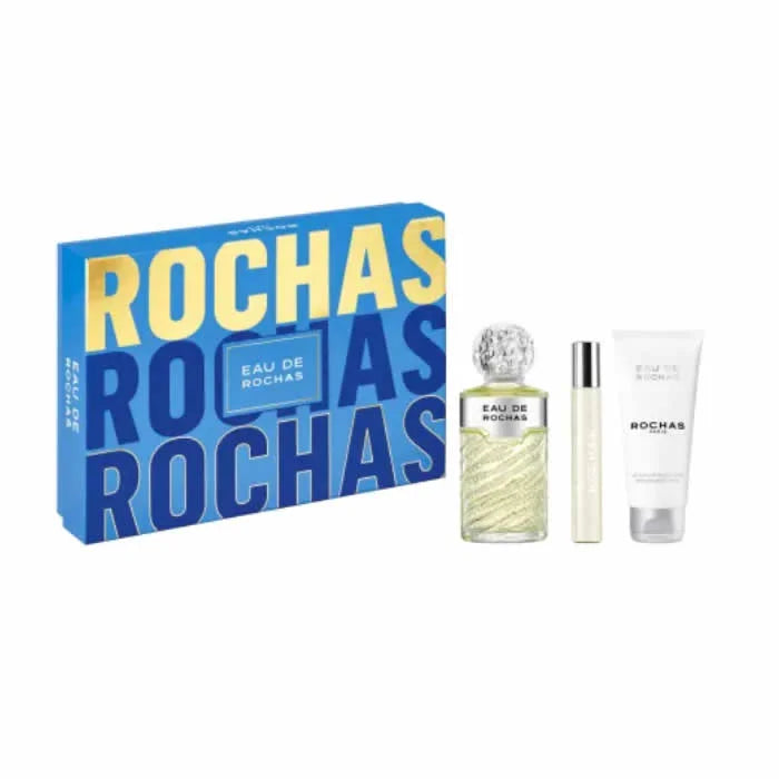 Rochas Eau De Rochas Eau De Toilette Coffret 3 Produits