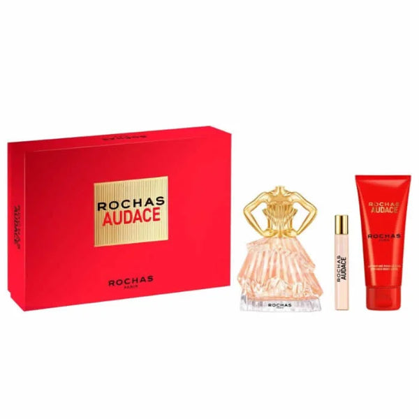 Rochas Audace Eau De Perfume Coffret 3 Produits 90ml - Batty Beauty
