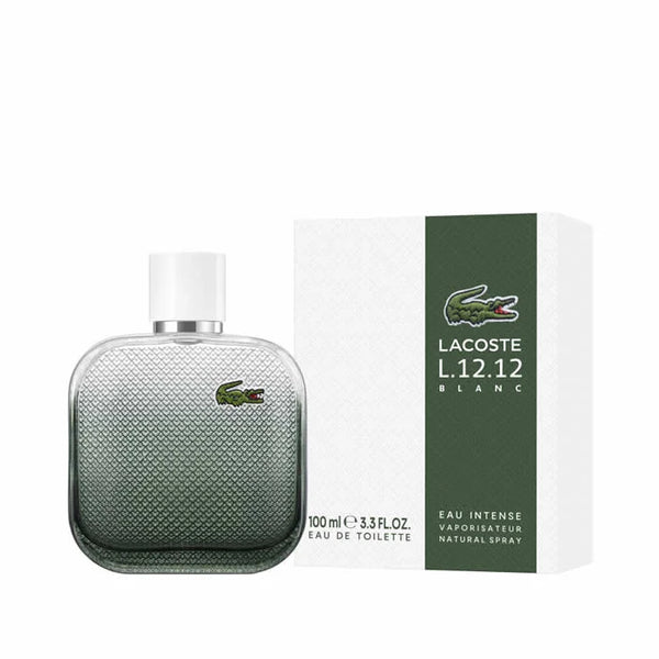Lacoste L.12.12 Blanc Eau Intense Eau De Toilette 100ml - Batty Beauty