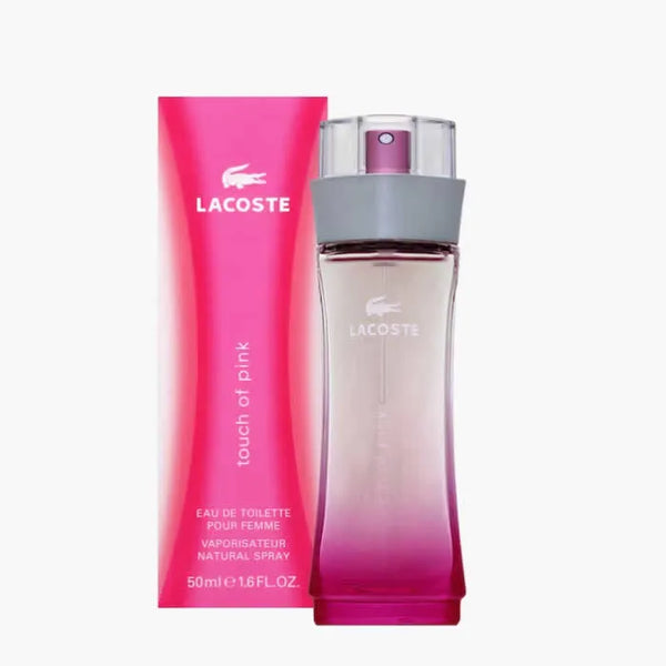Lacoste Touch Of Pink Eau De Toilette 50ml - Batty Beauty