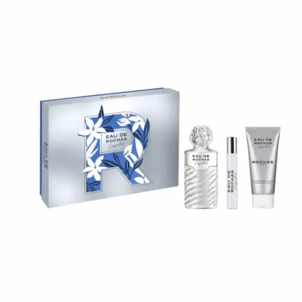 Rochas Eau de Rochas L'Essentiel Eau de Parfum Vaporisateur 100ml Coffret 3 Produits - ROCHAS