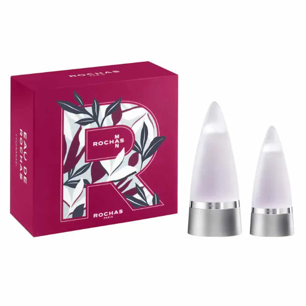 Rochas Man Eau De Toilette Spray 100ml Coffret 2 Produits - ROCHAS