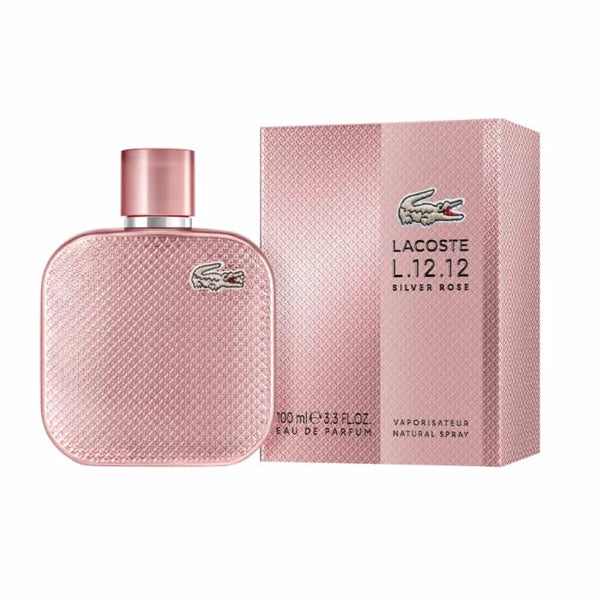 Lacoste L.12.12 Silver Rose Eau De Parfum Vaporisateur 100ml - LACOSTE