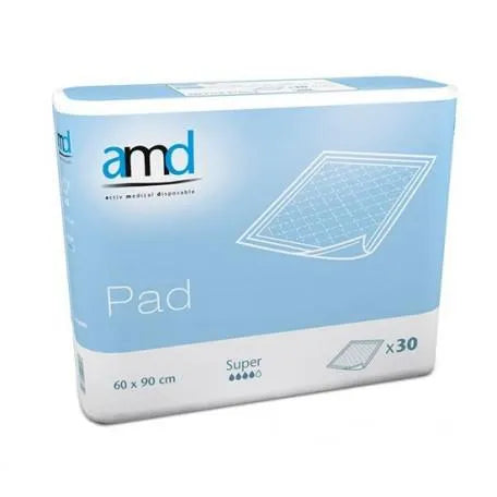 Amd Pad Super 60 X 90 30 Unidades - Batty Beauty