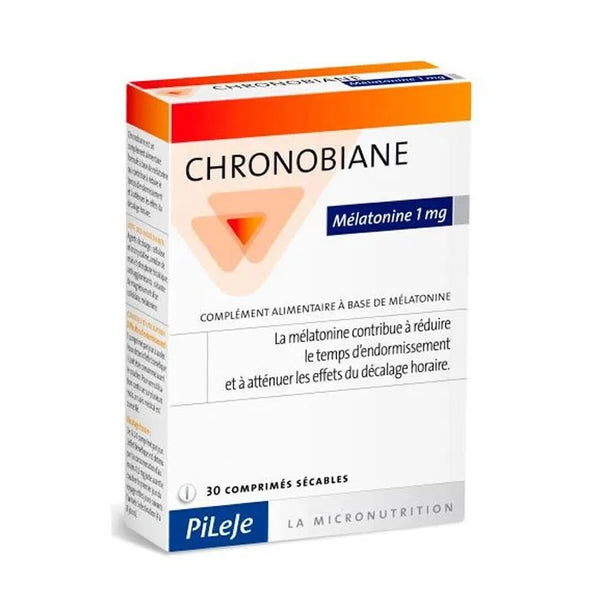 Pileje Chronobiane Melatonin 1mg 30 Comprimés - Batty Beauty