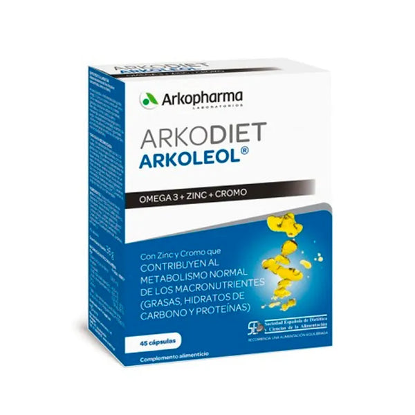 Arkopharma Arkoleol Metabolise Fat 45 Capsules - Batty Beauty