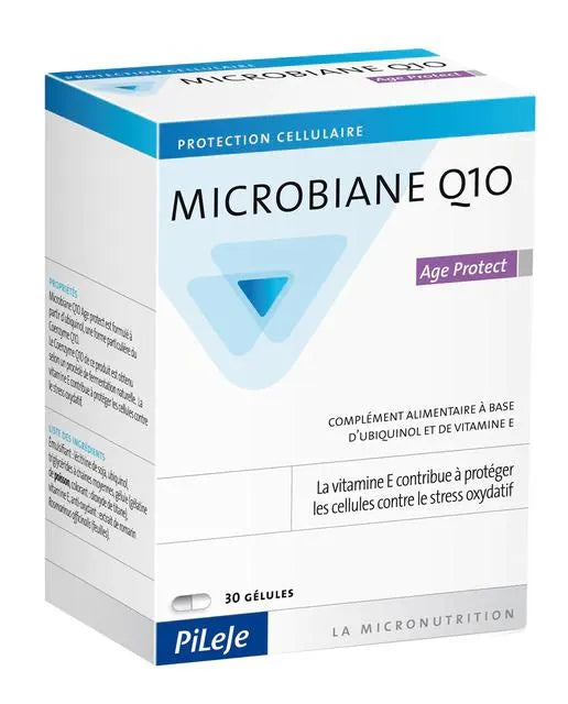 Pileje Microbiane Q10 Age Protect 30 Gélules - Batty Beauty