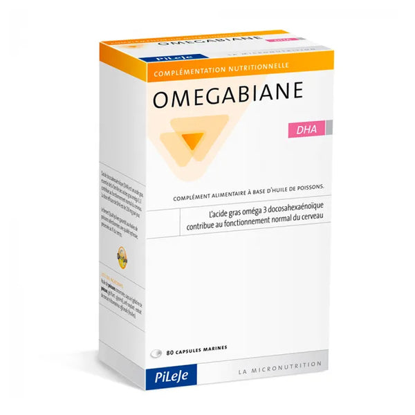 Pileje Omegabiane Dha 80 Capsules - PILEJE