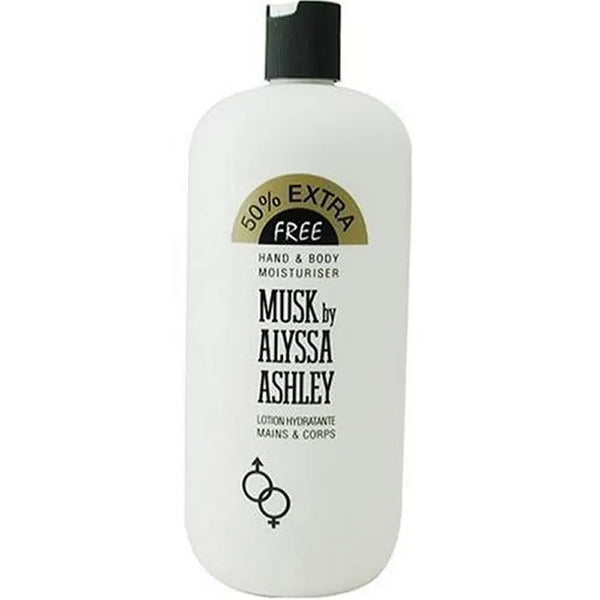 Alyssa Ashley Musk Hand and Body Moisturizer 500ml - Batty Beauty