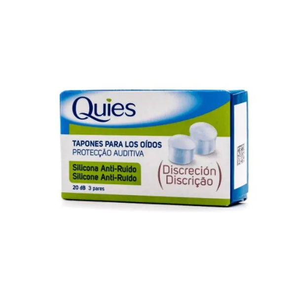Quies Bouchons En Silicone Anti-bruit 6 Unités - QUIES