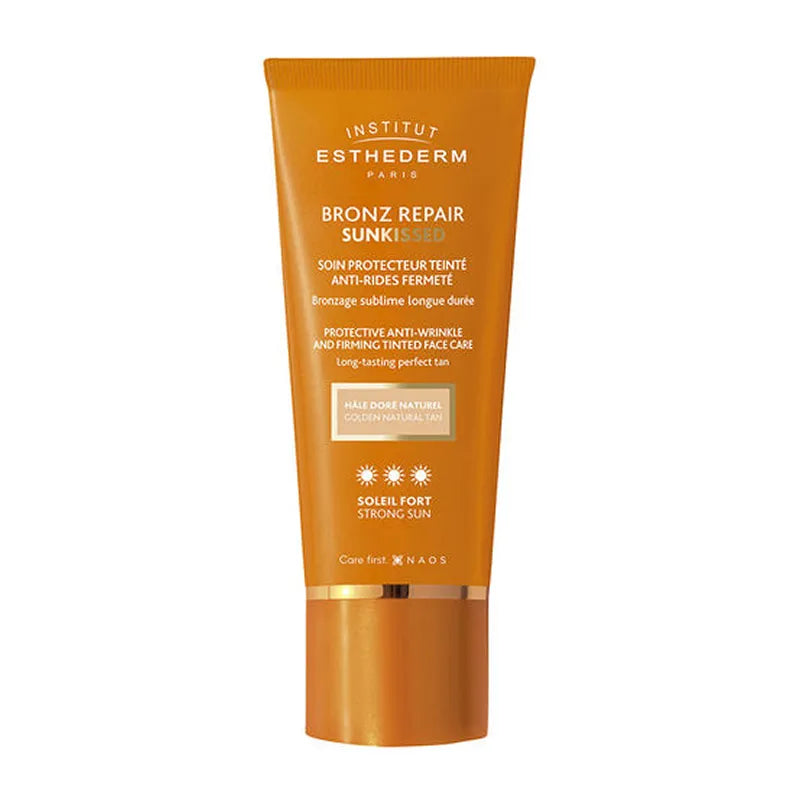 Institut Esthederm Esthederm Bronz Repair Sunkissed Soin Protecteur Teinté Anti-Rides Soleil Fort