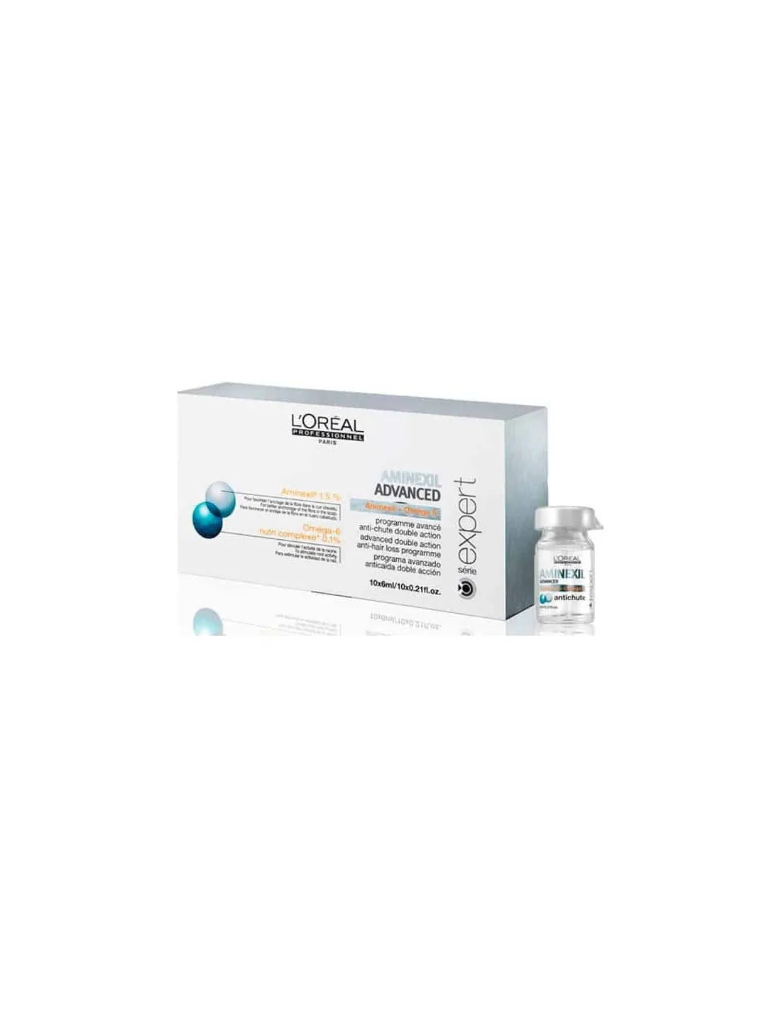 L'oreal Professionnel Aminexil Advanced Ampollas Enriquecidas Con Activos Dermatológicos Para Cabello