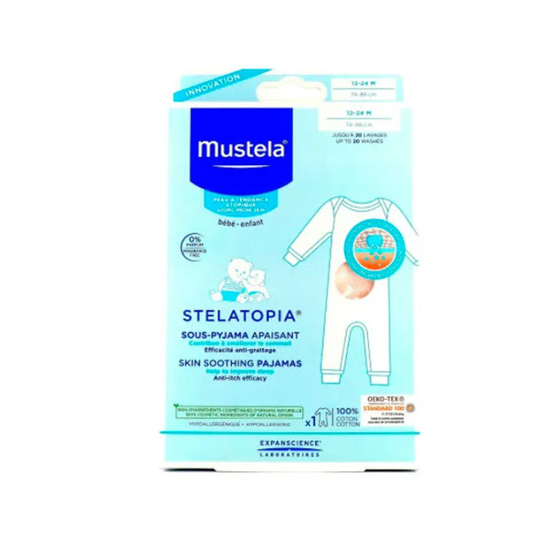 Mustela Pyjama Apaisant Stelatopia 12-24 Mois - Batty Beauty