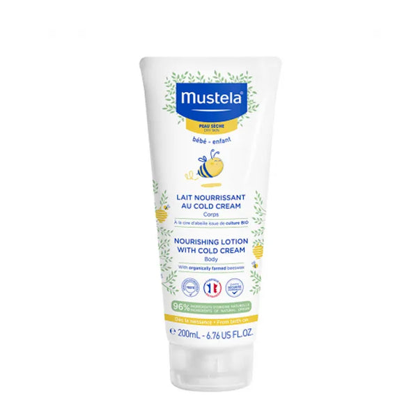 Mustela Cold Cream Lait Nourrissant 200ml - Batty Beauty