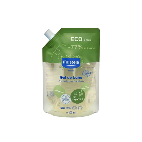 Mustela Bio Gel Shampoing 400ml - Batty Beauty