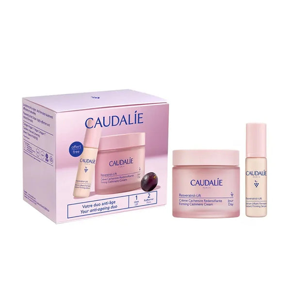 Caudalie Resveratrol-Lift Firming Cashmere Cream Coffret 2 Produits 50ml - Batty Beauty