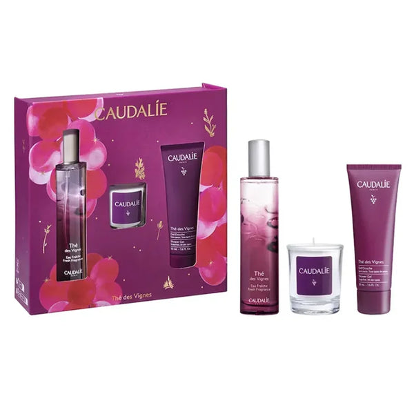 Caudalie Thé Des Vignes Eau Fraiche Coffret 3 Produits 50ml - Batty Beauty