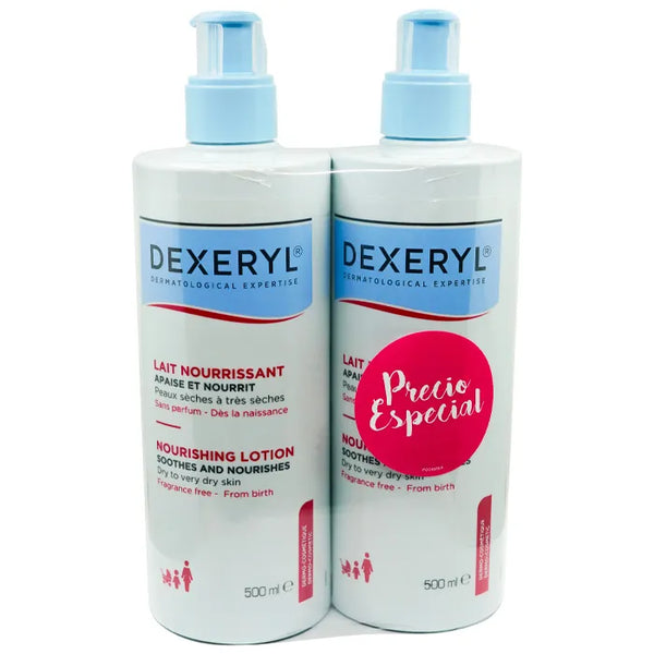 Dexeryl Duo Lotion Nourrissante 2x 500 ml - DUCRAY